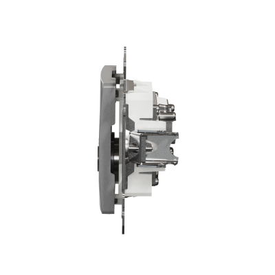 Sedna Design & Elements Gniazdo antenowe RTV końcowe 4dB srebrne aluminium SDD113471R SCHNEIDER (SDD113471R)